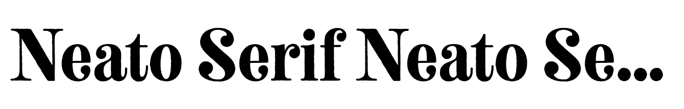 Neato Serif Neato Serif